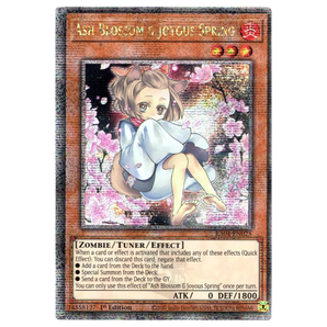 Ash Blossom & Joyous Spring RA04 - EN025 Quarter Century Secret Rare