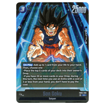 God Grade Son Goku FB05-030 Super Rare.
