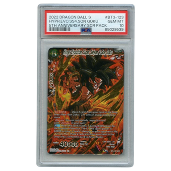 [PSA 10] Hyper Evolution Super Saiyan 4 Son Goku (Alternate Art) BT3-123 SCR