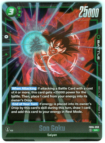 Son Goku FB04-059 Super Rare.