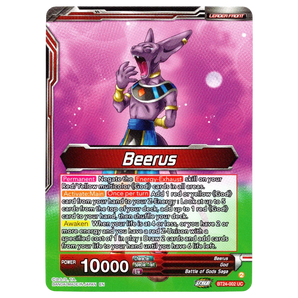 Beerus, Pursuing the Power of the Gods BT24 - 002 SLR