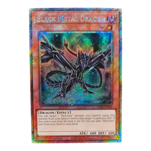 Black Metal Dragon RA04 - EN016 Platinum Secret Rare