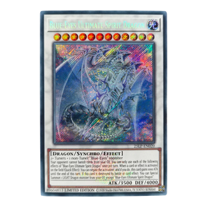 Blue - Eyes Ultimate Spirit Dragon 25LP - EN020 Emblazoned Secret Rare