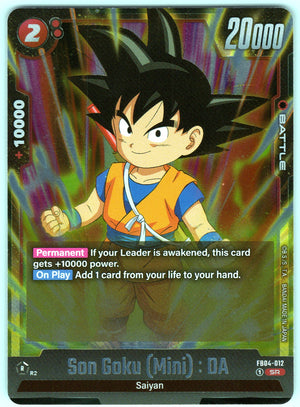 Son Goku (Mini): DA FB04-012 Super Rare