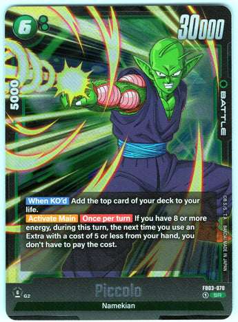 Piccolo FB03-070 Super Rare.