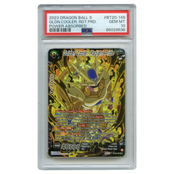 [PSA 10] Golden Cooler, Radiant Pride BT20-148 SCR