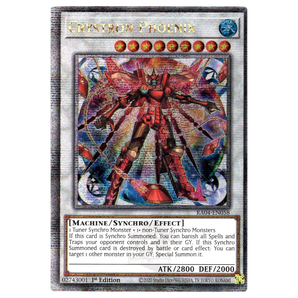 Crystron Pheonix RA04 - EN058 Quarter Century Secret Rare