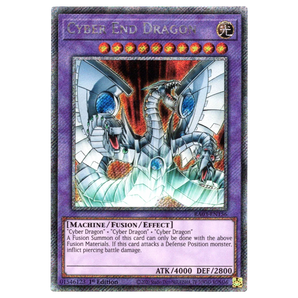 Cyber End Dragon RA04 - EN156 Platinum Secret Rare