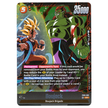 God Grade Boujack FB10-092 Super Rare.