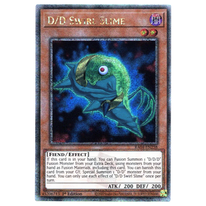 D/D Swirl Slime RA04 - EN258 Quarter Century Secret Rare