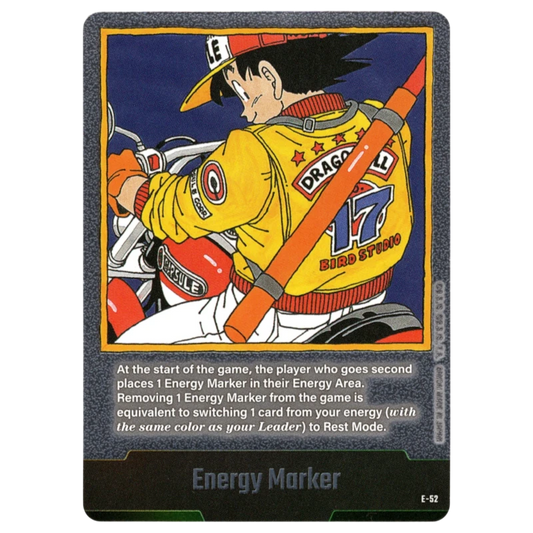 Fusion World Energy Marker E-52 Trading Card Bandai