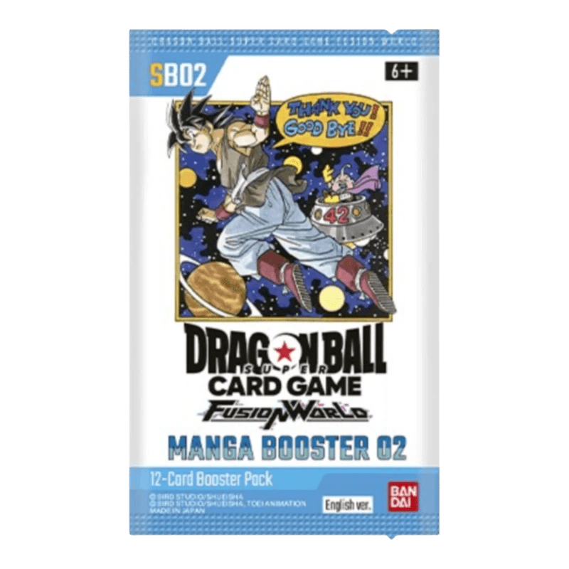 Dragon Ball Super Fusion World Manga Booster SB02 Booster Box Booster Box Bandai