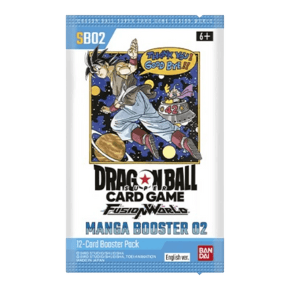 Dragon Ball Super Fusion World Manga Booster SB02 Booster Box Booster Box Bandai