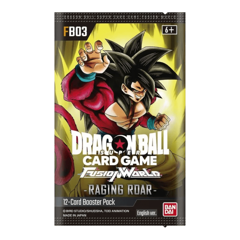 Dragon Ball Super Fusion World Raging Roar FB03 Booster Box Booster Box Bandai