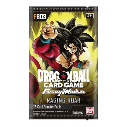 Dragon Ball Super Fusion World Raging Roar FB03 Booster Box Booster Box Bandai