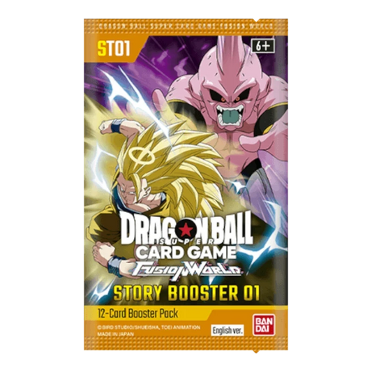 Dragon Ball Super Fusion World Story Booster 01 ST01 Booster Box Booster Box Bandai