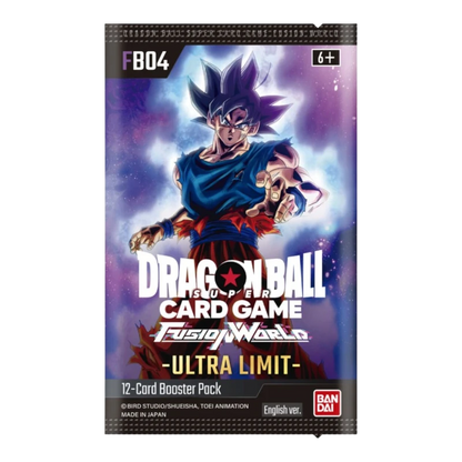 Dragon Ball Super Fusion World Ultra Limit FB04 Booster Box Booster Box Bandai