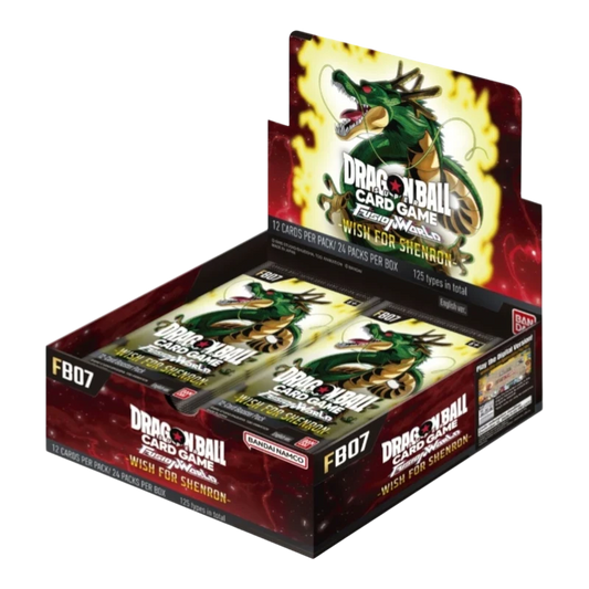 Dragon Ball Super Fusion World Wish for Shenron FB07 Booster Box Booster Box Bandai