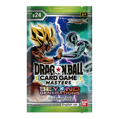 Dragon Ball Super Masters Beyond Generations B24 Booster Box Booster Box Bandai