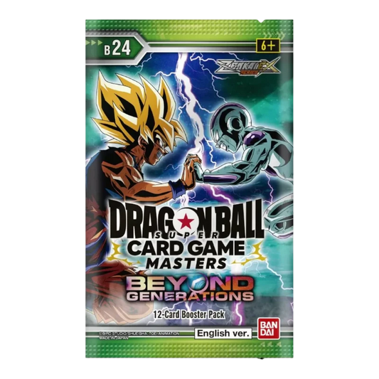 Dragon Ball Super Masters Beyond Generations B24 Booster Box Booster Box Bandai