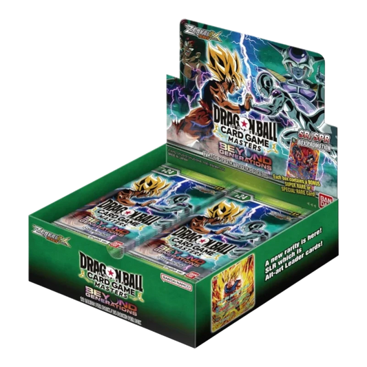 Dragon Ball Super Masters Beyond Generations B24 Booster Box Booster Box Bandai