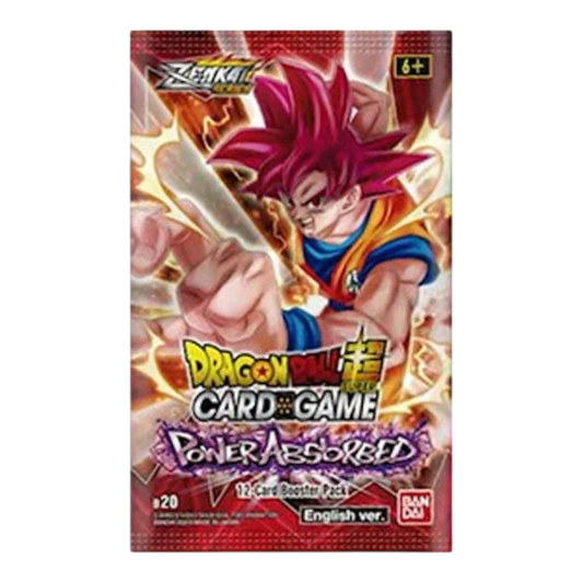 Dragon Ball Super Masters Power Absorbed B20 Booster Box Booster Box Bandai