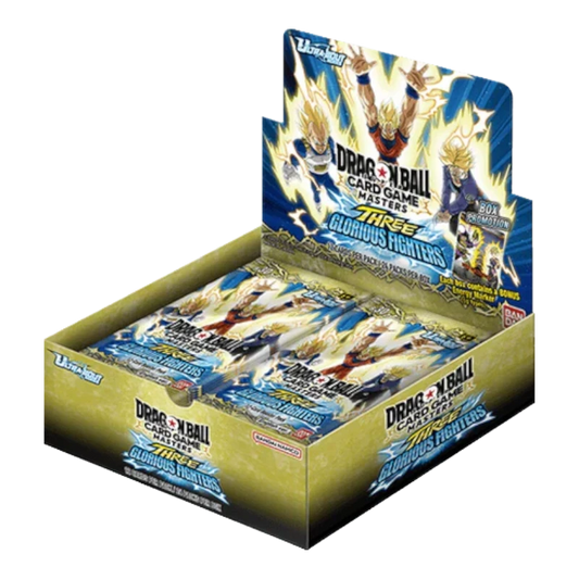 Dragon Ball Super Masters Three Glorious Fighters B30 Booster Box Booster Box Bandai