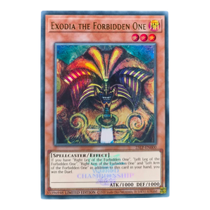 Exodia the Forbidden One 25LP - EN000 Emblazoned Ultra Rare