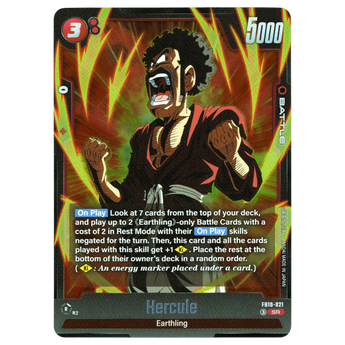 God Grade Hercule FB10-021 Super Rare.