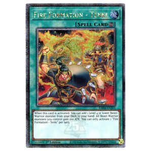 Fire Formation - Tenki RA04 - EN201 Quarter Century Secret Rare