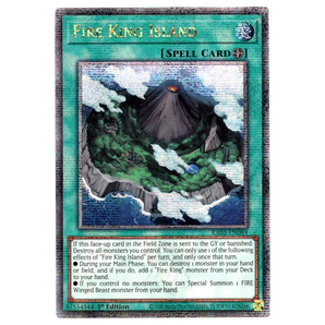 Fire King Island RA03 - EN059 Quarter Century Secret Rare