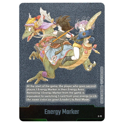 Fusion World Energy Marker E-72 Trading Card Bandai