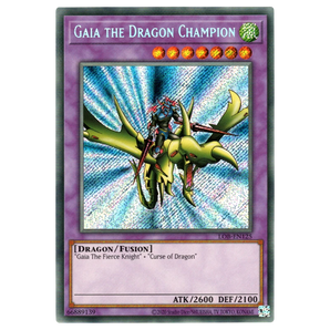 Gaia the Dragon Champion One LOB - EN125 Secret Rare