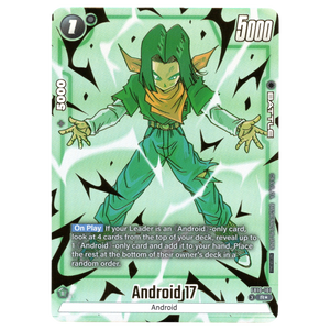 Android 17 (Alternate Art) FB10-101 R☆