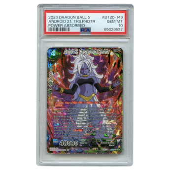 [PSA 10] Android 21, Transcendental Predator BT20-149 SCR