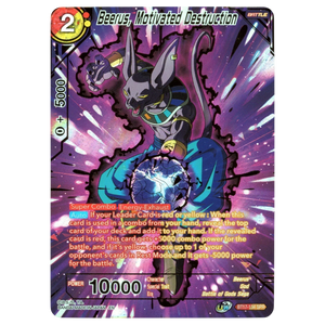 Beerus, Motivated Destruction BT17-134 SPR