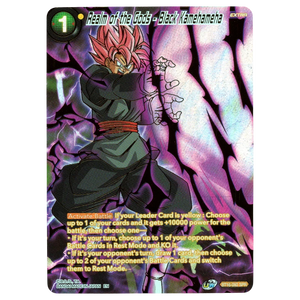神の御加護　黒き魔人のかめはめ波 BT16-092 SPR