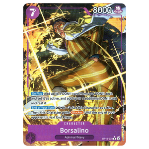 Borsalino (Alternate Art) OP16-073 R☆