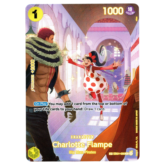 Charlotte Flampe (SP) EB01-056 R Trading Card Bandai