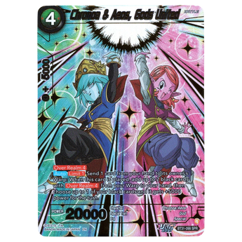 God Grade Chronoa & Aeos, Gods United BT31-098 SPR Dragon Ball Super Masters card with holographic foil finish