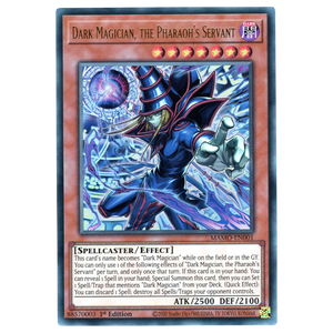 Dark Magician, the Pharaoh's Servant MAMO-EN001 Ultra Rare