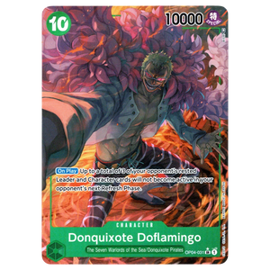 Donquixote Doflamingo (Alternate Art) OP04-031 SR☆