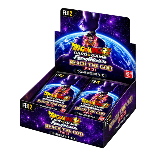 Dragon Ball Super Fusion World Reach The God FB12 Booster Box Booster Box Bandai
