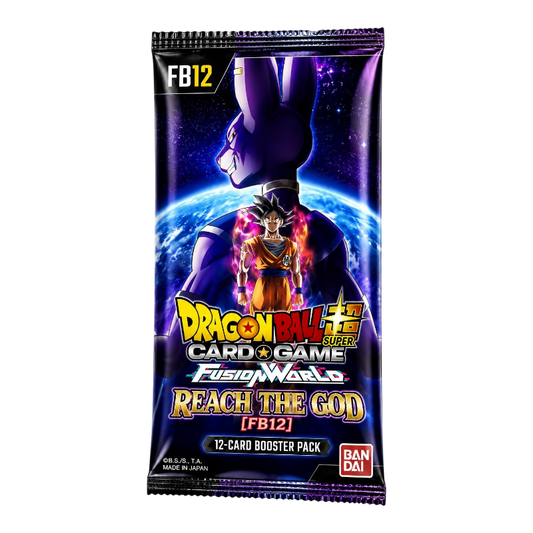 Dragon Ball Super Fusion World Reach The God FB12 Booster Box Booster Box Bandai