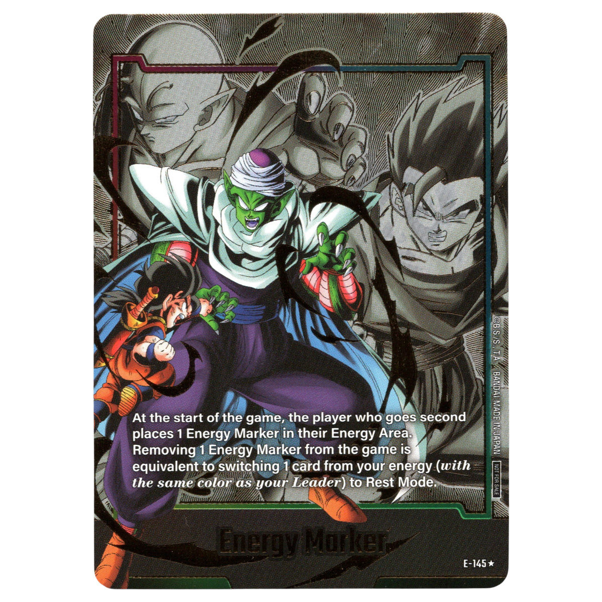 Fusion World Energy Marker (Gold) E-145☆ Trading Card Bandai