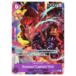 Eustass"Captain"Kid (Alternate Art) OP05-074 SR☆