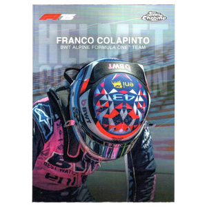 2025 Topps Chrome F1 Franco Colapinto Helmet Collection HC-9