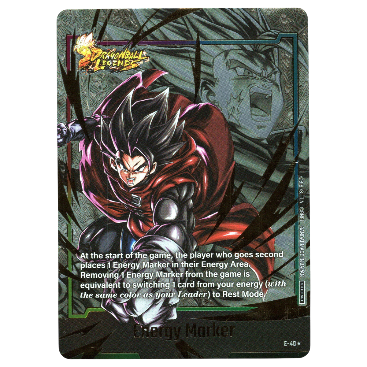 Fusion World Energy Marker (Gold) E-40☆ Trading Card Bandai