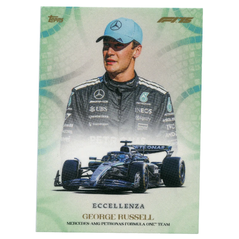 2025 F1 Eccellenza George Russell Centurione Trading Card Topps