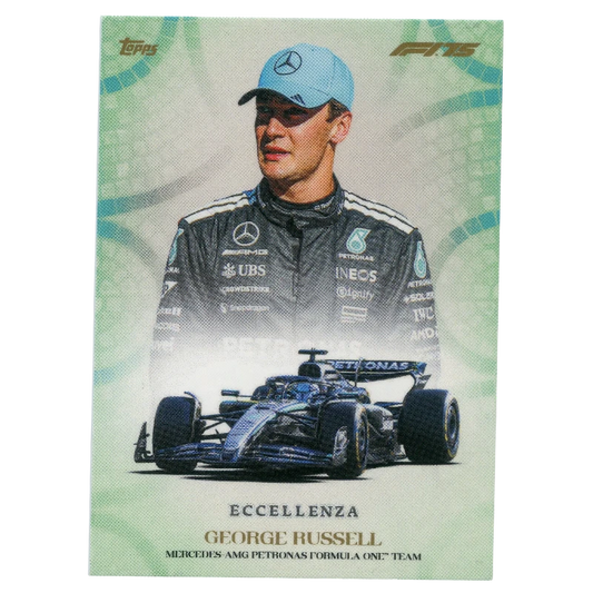 2025 F1 Eccellenza George Russell Centurione Trading Card Topps